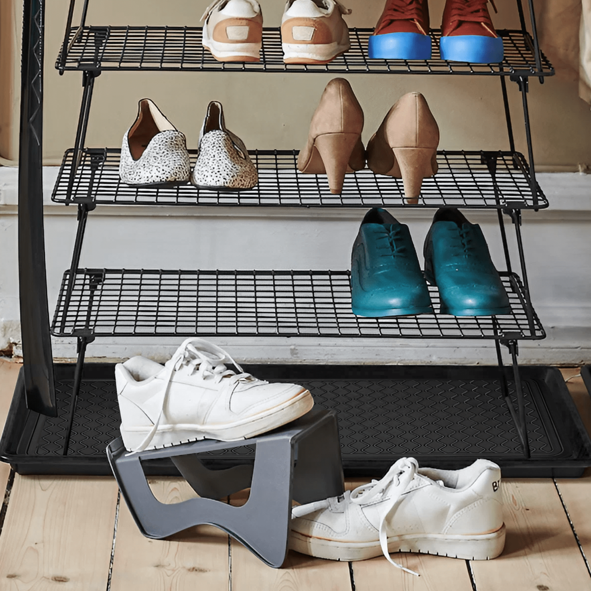 Sneaker Hemnes Shoe Organizer Ikea Shoe Holder Box Stall Sneaker