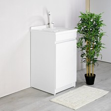 Mobile lavatoio colorato 45x50 con vasca in plastica Resina PP ZARA