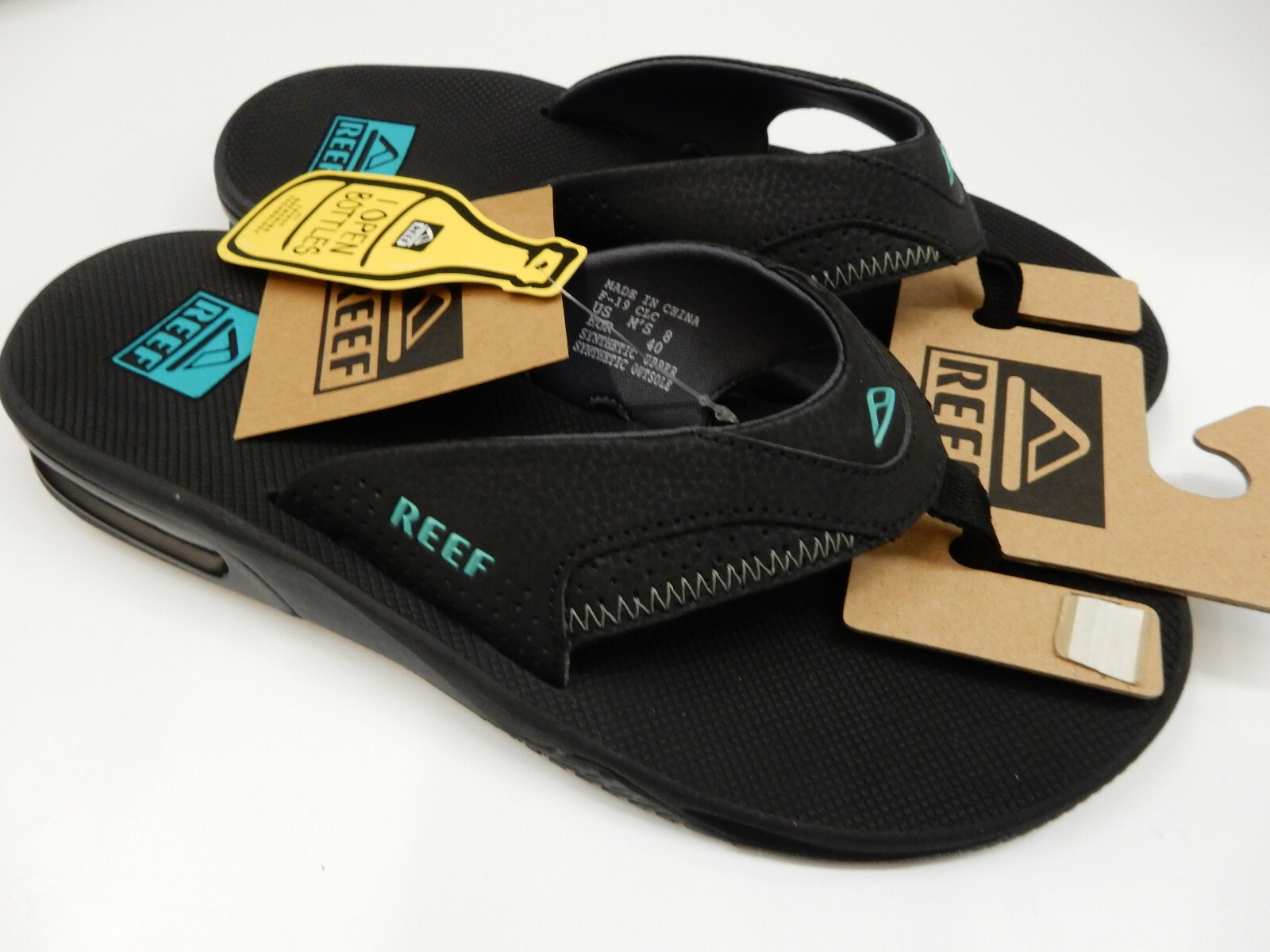 reef beer opener sandals