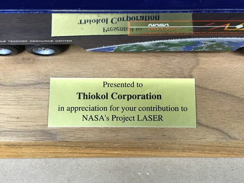 NASA Project Laser Semi Truck Presented to Thiokol Advertising Display Award - Picture 2 of 11