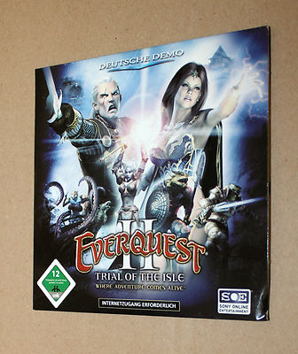 Everquest II: Trial of the Isle  Promo Deutsche Demo Version PC DVD