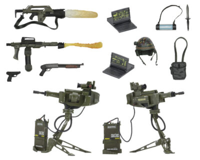NECA Aliens Uscm Arsenal Accessory Set Action Figure's NECA Aliens Uscm Arsenal Accessory Set Action Figure's