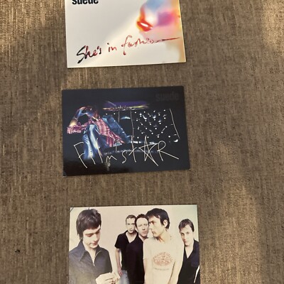 Set Of Postcards Band Suede UK