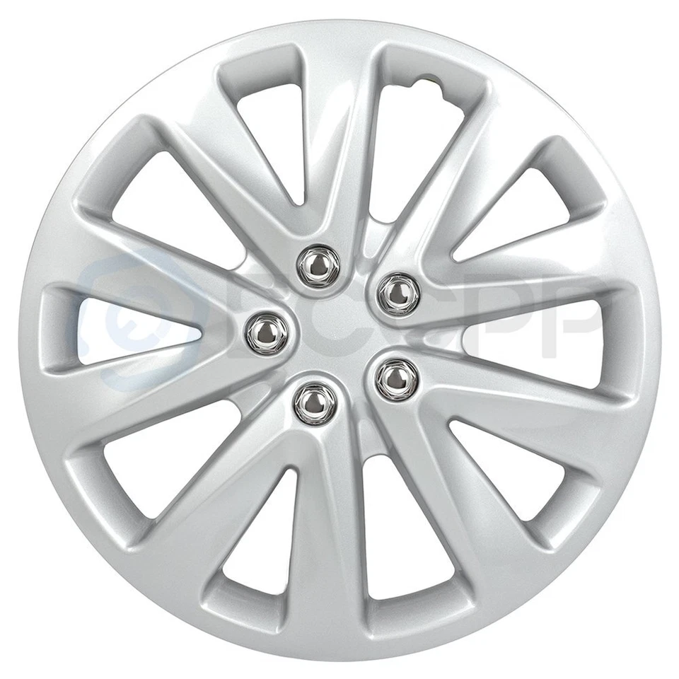 ECCPP Set of 4 Universal Wheel Cover Snap On Hub Caps For R16 Tires 16 inch Only - Imagem 3 de 4