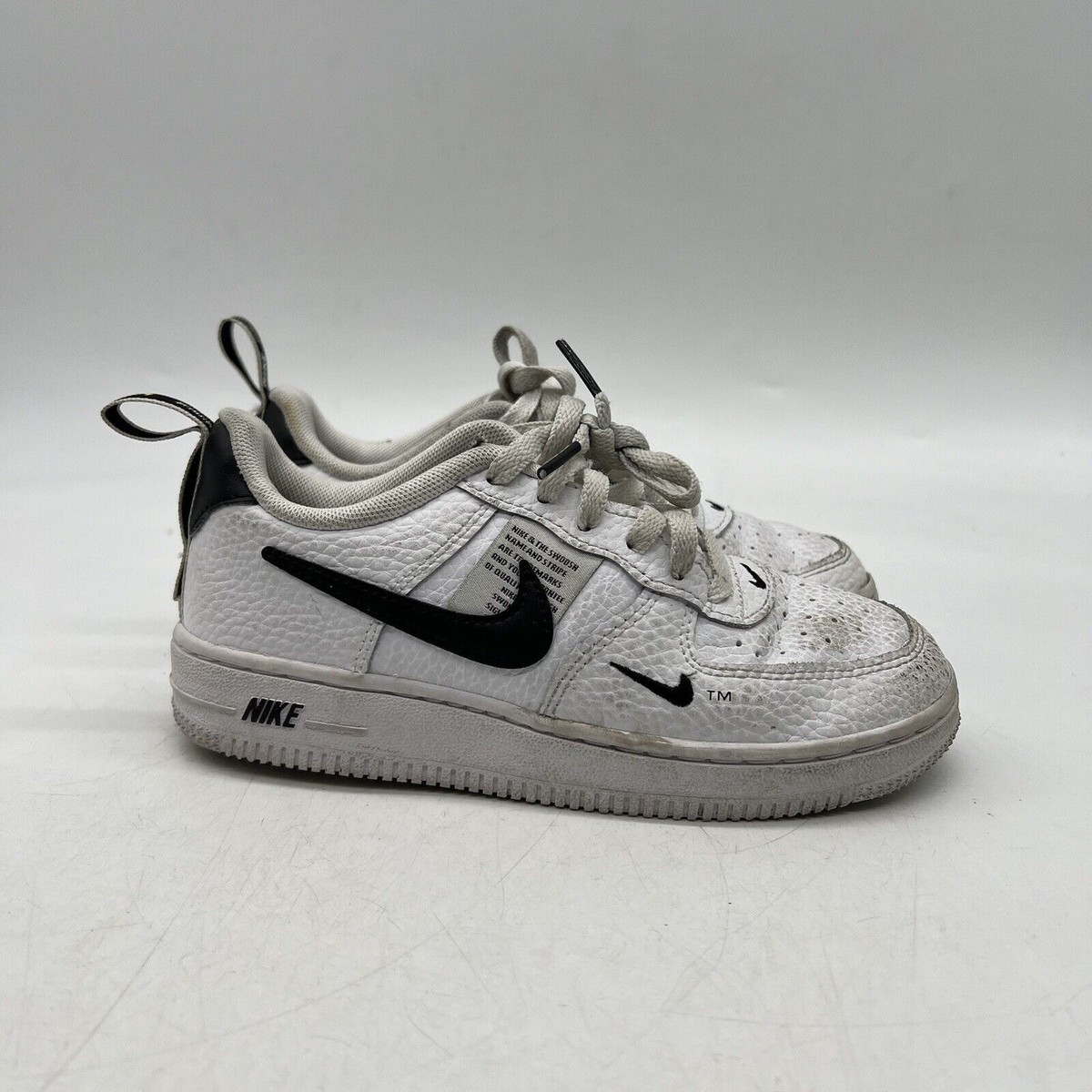 Nike Air Force 1 LV8 AV4272-100 White Lace Up Sneaker