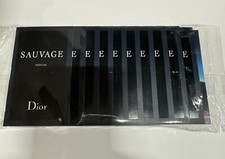 Dior Sauvage Men's Parfum spray VIALS/ Sample - 10 PCS- Each 1 ml/0.3 oz