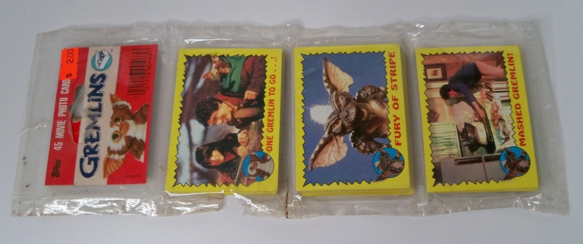 1984 Topps Gremlins Unopened rack pack with 45 cards | eBay
