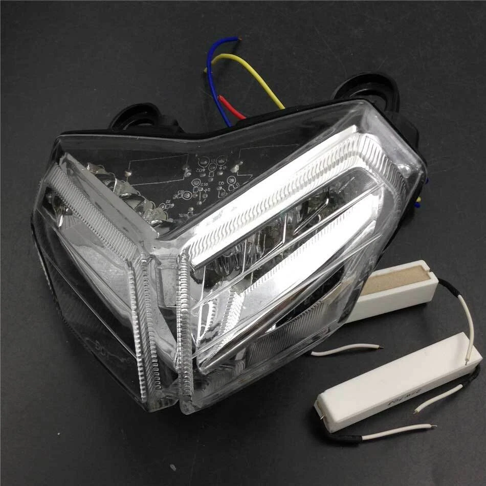Clear Tail Brake Turn Signal Integrated Light For 2008-2013 Ducati 848 1098 1198 — 第 3/4 张图片