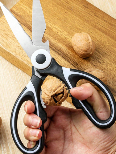 Stainless Steel Scissors Kit with Panda Design Handle for Kitchen BBQ Cutting - Picture 5 of 9