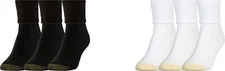 GOLDTOE Women's Ultra Tec Terry Turncuff Socks (3 Pairs)