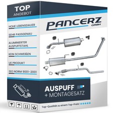 Auspuff + Rohr für OPEL KARL 1.0