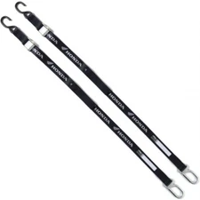 Factory Effex FX Carabiner 1.5" Tie Downs TieDowns Black Honda CRF CR XR NEW