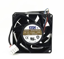 AVC 2B08038B12S 12V 3.84A 8038 8CM 4-pin PWM Server High Air Volume Fan