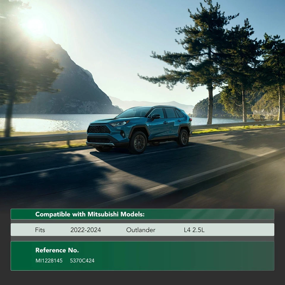 Protetor de respingo de motor central para Mitsubishi Outlander 2022-2024 L4 2.5L GAS DOHC - Imagem 2 de 4