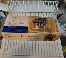 3-tier Metal Spice Rack
