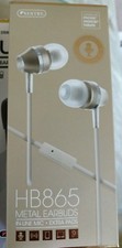 Sentry Headphone Earbuds with In-Line Mic Model HB865