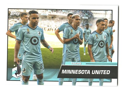 2023 Topps Flagship MLS Soccer Minnesota United Teams