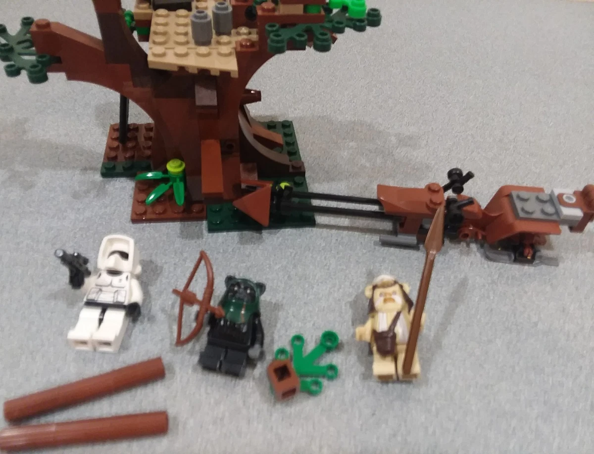 LEGO Star Wars Ewok Attack (7956) NO BOX INCLUDED 99% complete