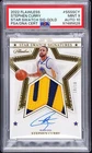 2022 FLAWLESS STEPHEN CURRY STAR SWATCH PATCH SIGNATURES GOLD AUTO /10 PSA 9/10