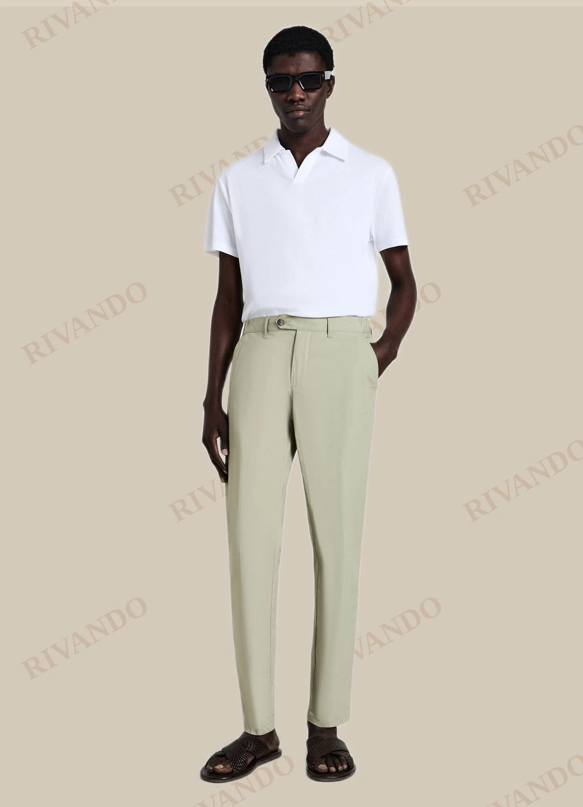 Polo bianca Calliope – stile minimal basic elegante