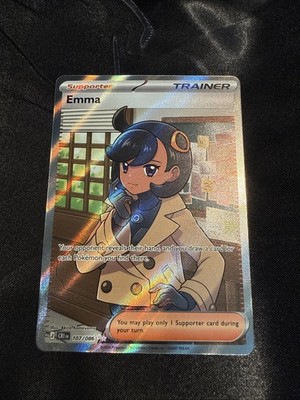 Emma Full Art Holo Ultra Rare Trainer-107/111 Chaos Rising Great Centering NM 