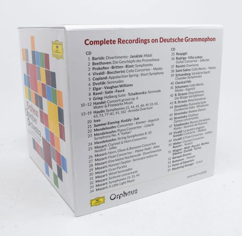 Orpheus Chamber Orchestra - Complete Recordings On Deutsche Grammophon (55 CDs) - Bild 2 von 4