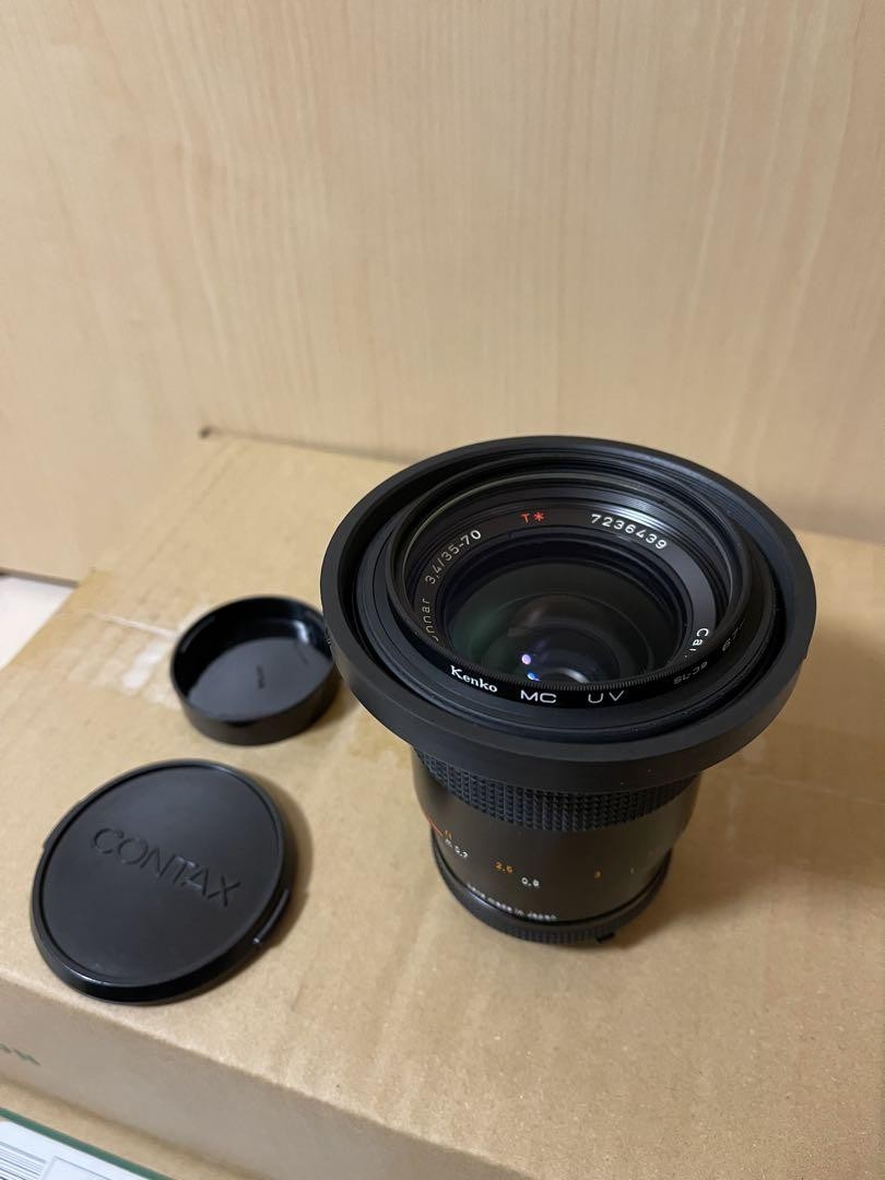 Contax Carl Zeiss Vario-Sonnar 35-70mm f/3.4 Black MMJ Lens Contax Carl Zeiss Vario-Sonnar 35-70mm f/3.4 Black MMJ Lens