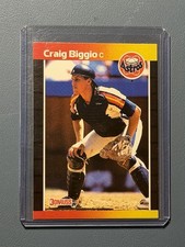 1989 Donruss - Craig Biggio (RC) Houston Astros HOF Rookie Card