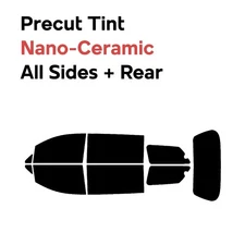 Precut Window Film Automotive Nano Ceramic DIY Tint for Toyota Sienna 2011-2020