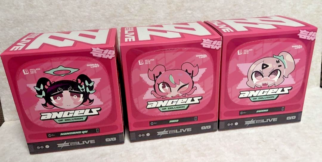 Zenless Zone Zero Plush Toy Keychain Set of 3 Z Live TOKYO 2026