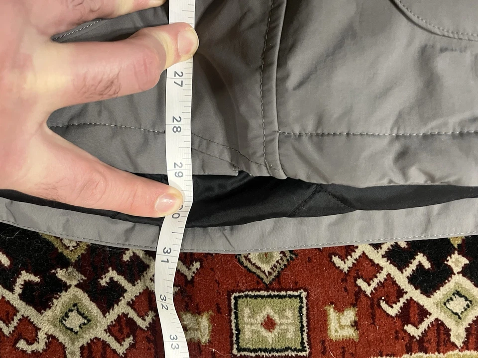 Lands' End Mens Squall Parka Stadium Coat Size Large Artic Gray NWT - Image 4 of 4