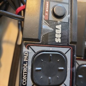 Sega Master System Black, Games Bundle, Tested And Working
