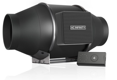 AC Infinity CLOUDLINE PRO S4, Quiet 4  Inline Duct Fan with Speed Controller
