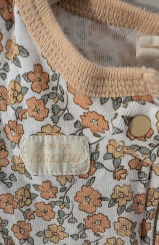 Rabbit Bear 24 Month Footless Pajamas Baby Girl - Picture 3 of 4