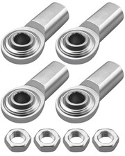 4 PCS 1/2x1/220 Rod End Bearing Heim Joint Stainless RH Female Thread Bore