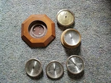 Vintage Barometer Parts Lot Cooper Airguide Springfield As Is Part