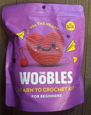 The Woobles Val the Heart Valentine  s Crochet Kit   Limited Edition   New