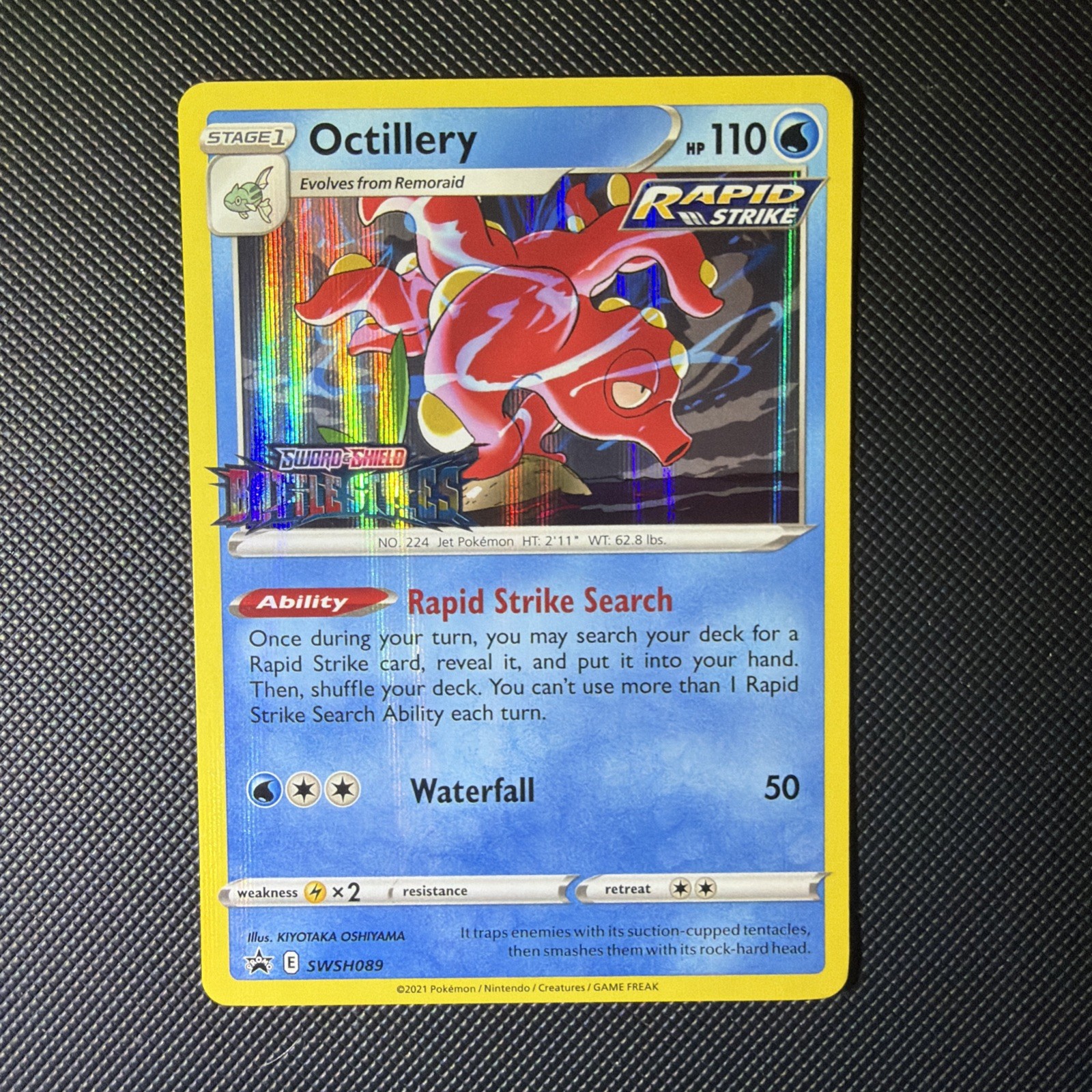 Octillery - (Prerelease) Holo Promo SWSH: Sword & Shield Promo Cards SWSH089 NM