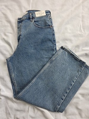 Abercrombie & Fitch Jeans, The 90's Straight, Light wash, Size 32 or 14s