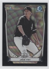 2014 Bowman Draft Chrome Black Wave Refractor Jace Fry #CDP80 2a9