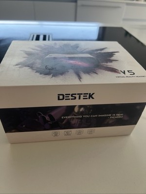 Óculos de Realidade Virtual DESTEK V5   Compatível com iPhone e Android