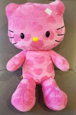 NWOT Build-A-Bear 2013 Valentines HELLO KITTY Pink Hearts Limited Edition