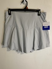 Joy Lab High Rise Skort Womens Size M, Quill Gray, Pockets