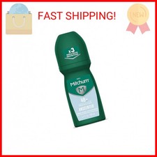 Mitchum Men  s Antiperspirant Deodorant, Roll-On Applicator, Unscented, 48HR Swea