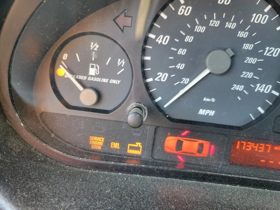 BMW 325Ci E46 330Ci 2001 a 2006 velocímetro odómetro cuadro de instrumentos 173 k Foto 3 de 4