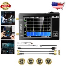 Upgraded Tiny Spectrum Analyzer 100kHz-960MHz Portable Touch Screen Generator