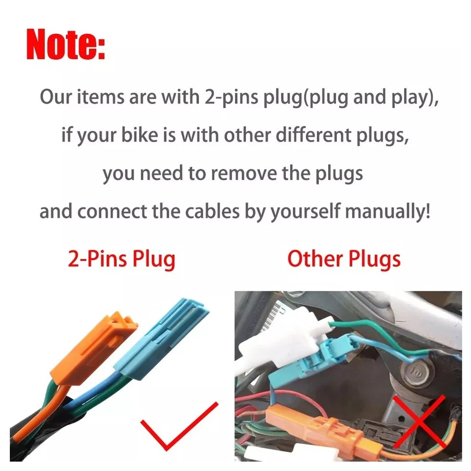 Rear Turn Signal Indicator Light fits for HONDA Rebel CMX 300/500 2017 2018 2019 - Imagem 3 de 4