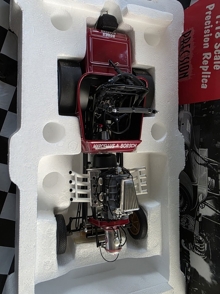 Precision Miniatures Marcellus & Borsch Winged Express 1:18 NHRA Race ...