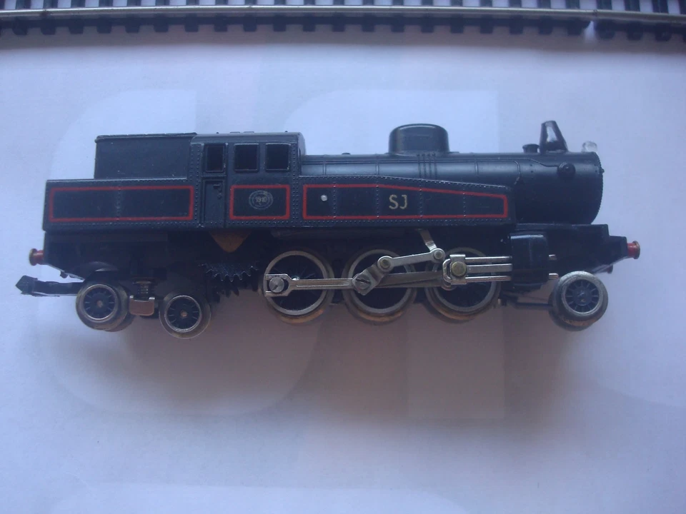 Locomotora  Vapor Lima- 1-3-2  ,  Función OK !.  Spur N - Imagen 2 de 4