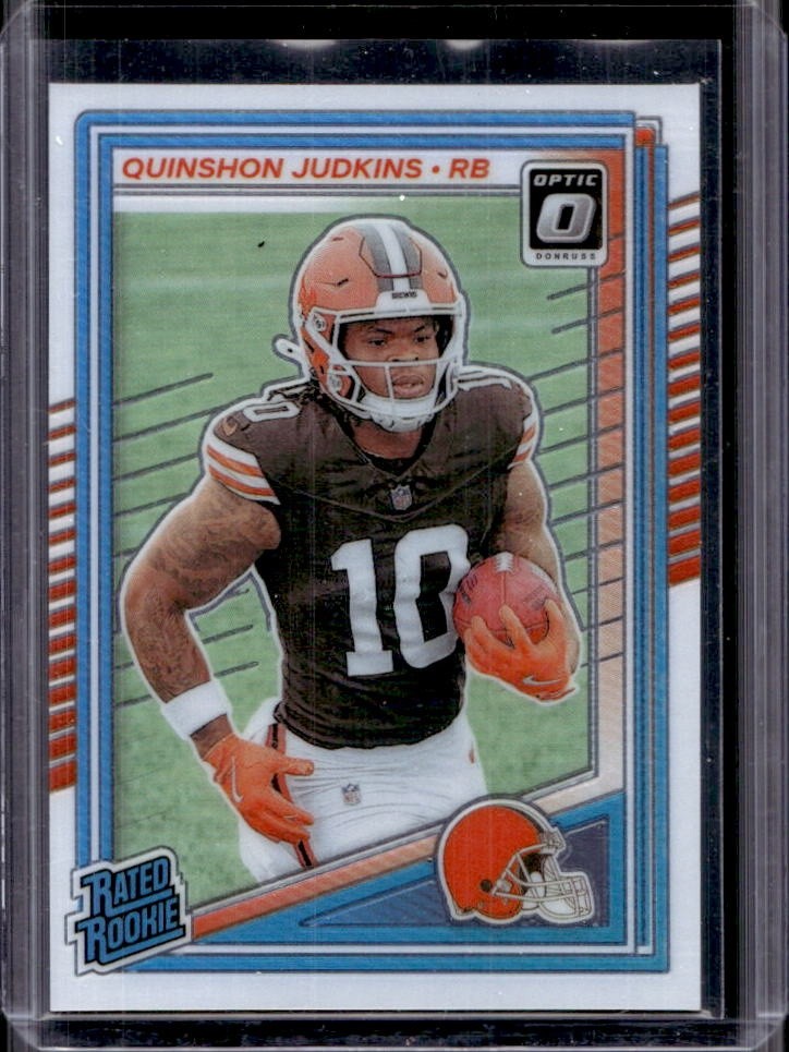 Quinshon Judkins Panini Donruss Optic #252 Base